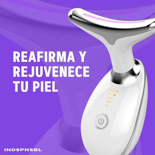 MASAJEADOR FACIAL ARRUGAS LED - LumiGlow™