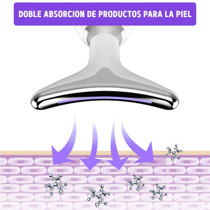MASAJEADOR FACIAL ARRUGAS LED - LumiGlow™